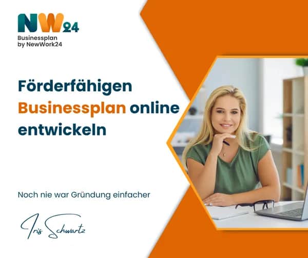Förderfähigen Businessplan online entwickeln
