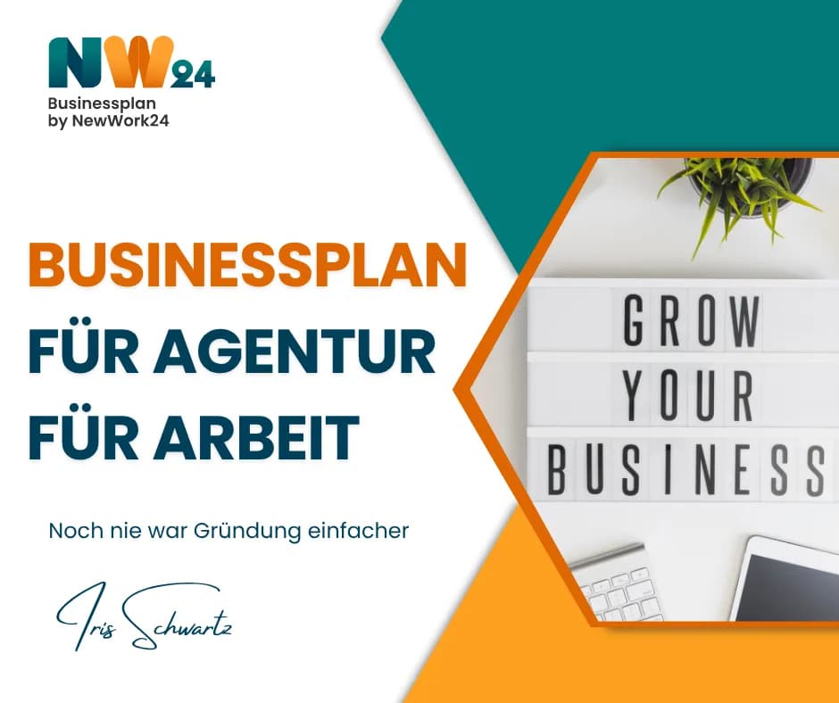 Businessplan erstellen für die Agentur für Arbeit