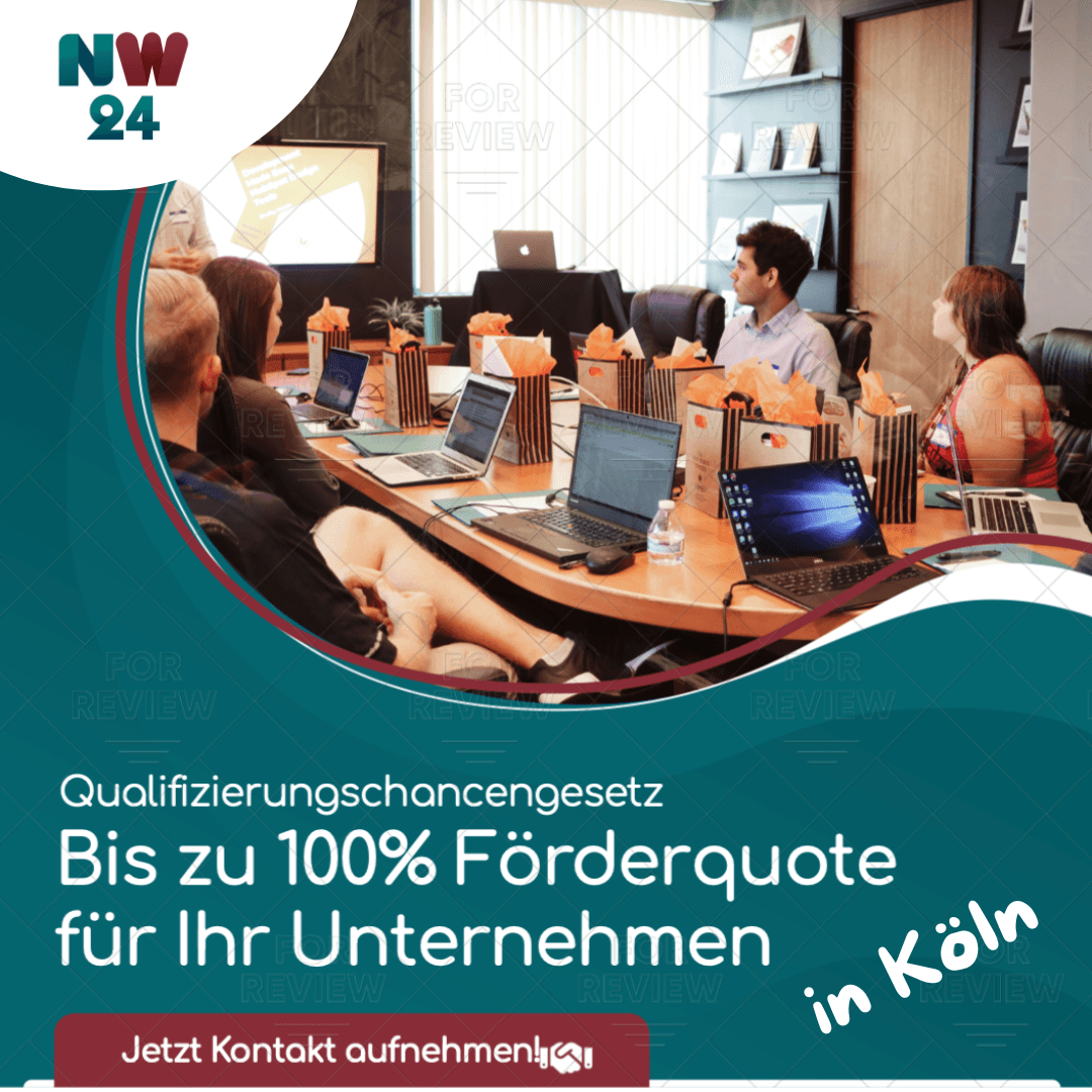 Weiterbildung in Köln mit Qualifizierungschancengesetz
