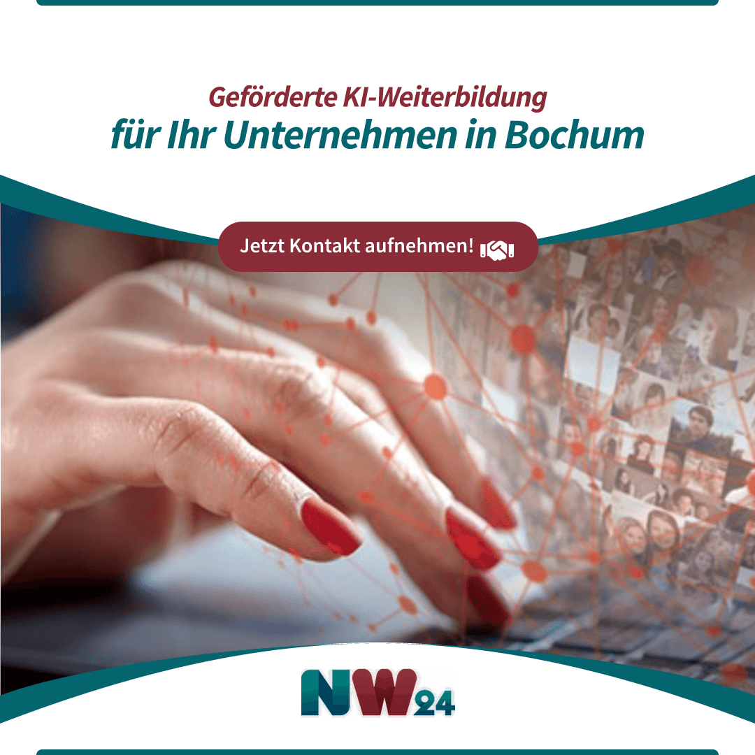 Bochum: Geförderte KI-Weiterbildung für Ihr Unternehmen