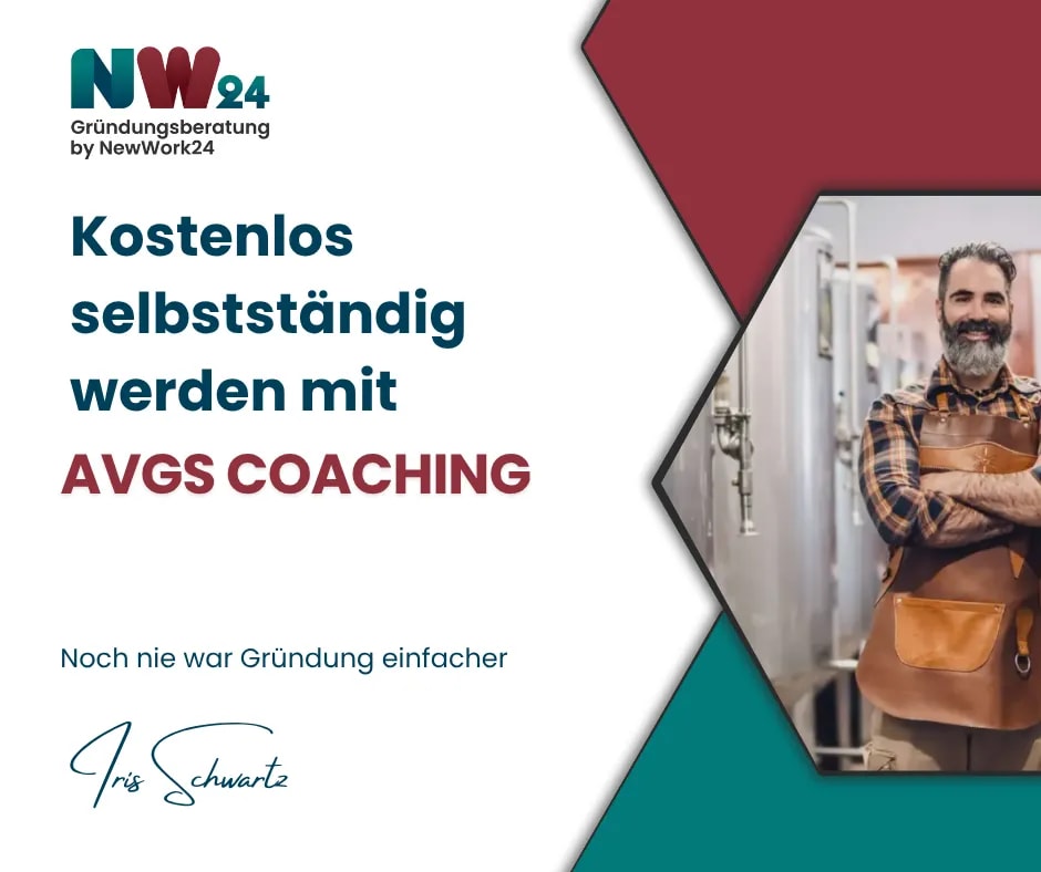 Kostenlos selbstständig werden mit AVGS Coaching 