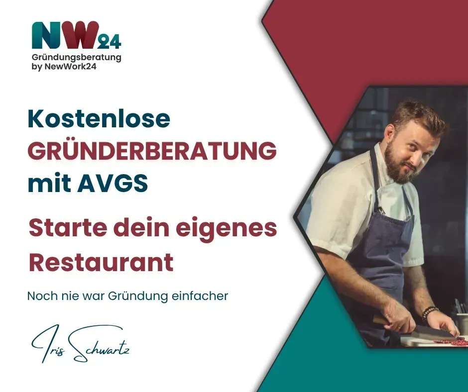 Starte dein eigenes Restaurant – Kostenlose Gründerberatung mit AVGS