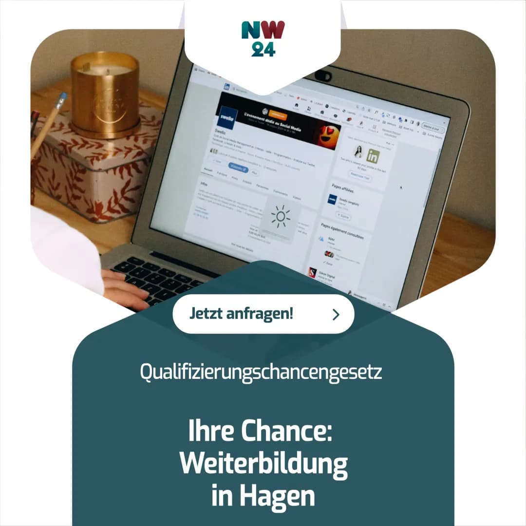 Weiterbildung im Job in Hagen mit dem Qualifizierungschancengesetz