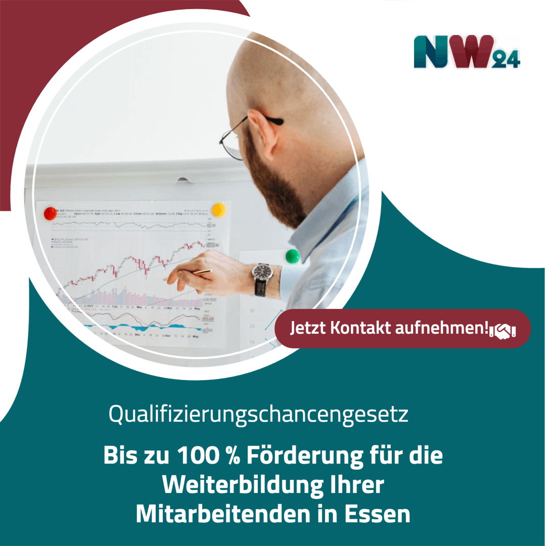 Weiterbildung im Unternehmen in Essen dank QCG nutzen 